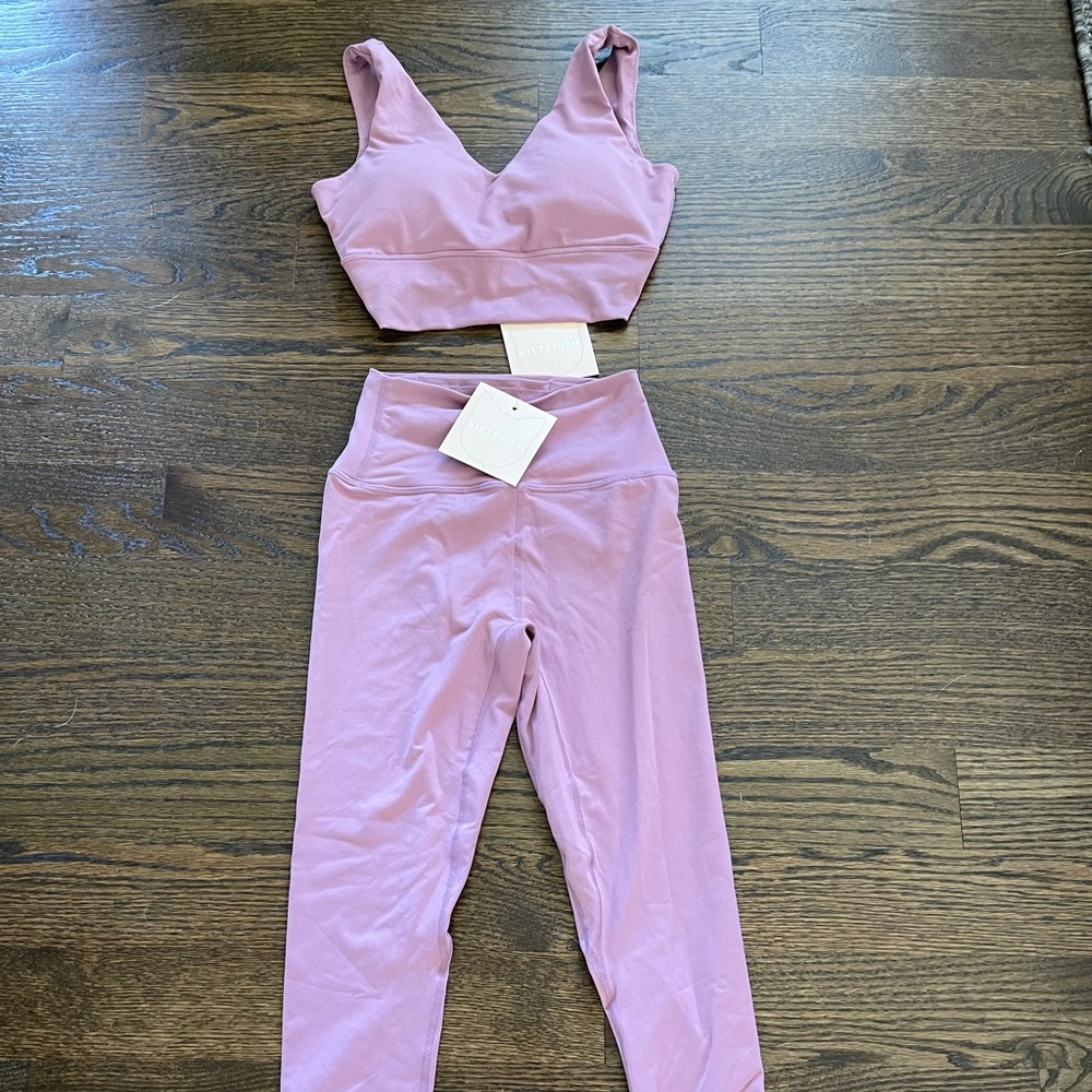 Kittenish Workout Set NWT XS